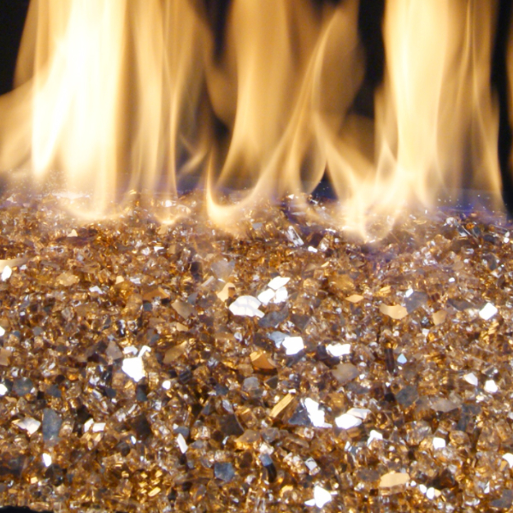 RealFyre GL-10-QR Glass,Copper Reflective