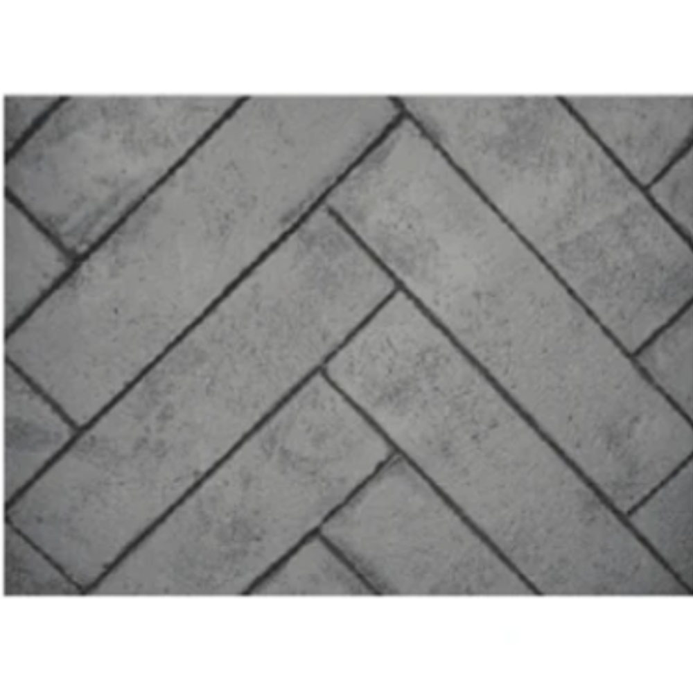 Empire DVP40CPWH Ceramic Fiber Whitewashed Herringbone Brick Liner
