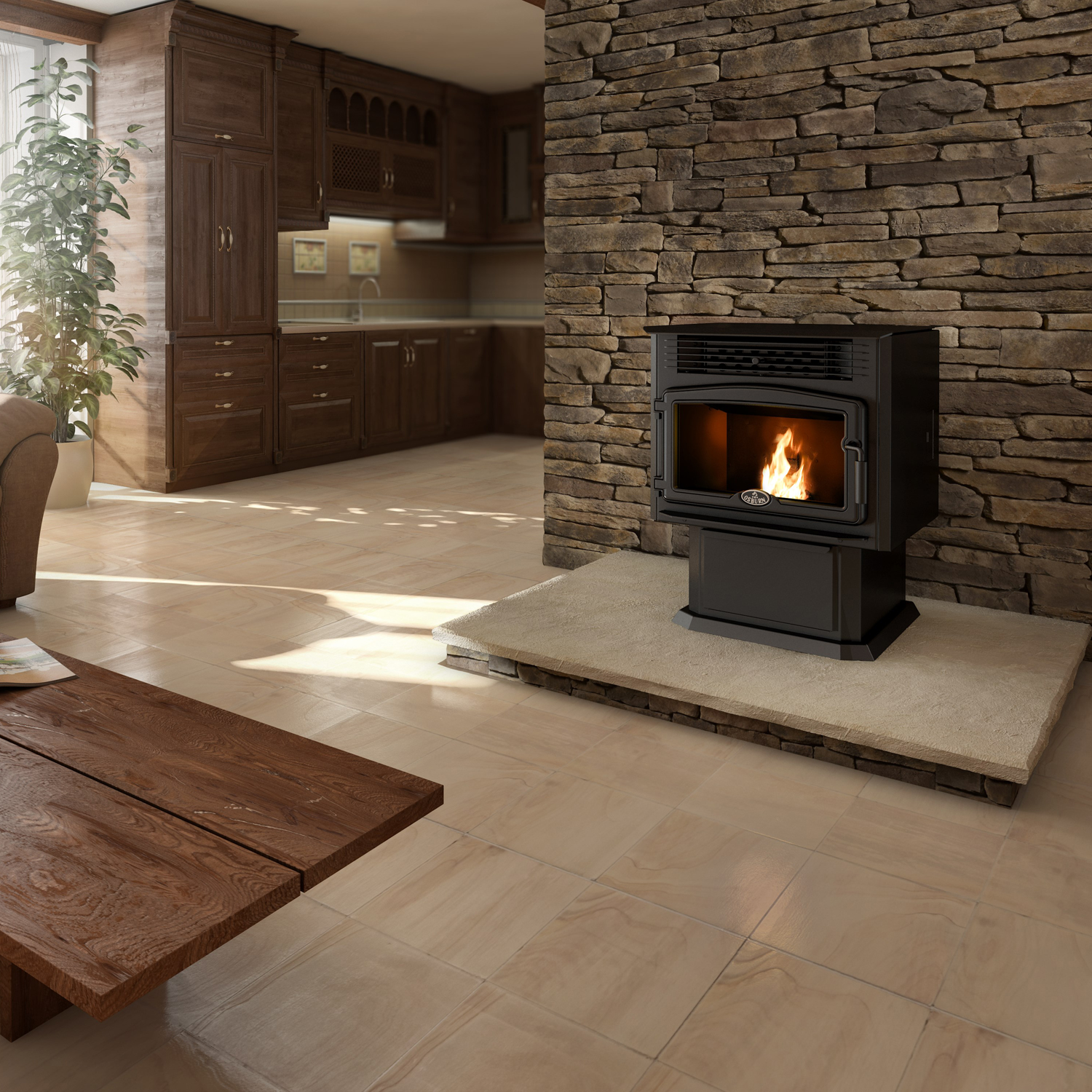 Osburn OP00025 2500 Pellet Stove