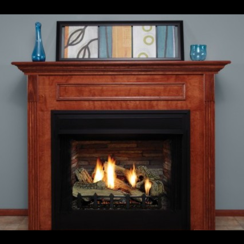 Empire VFD32FB0F 32" Breckenridge Circulating Flush Front Deluxe Vent-Free Firebox