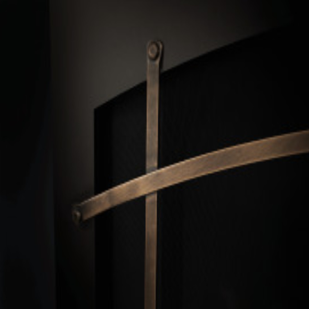 Napoleon AEAX42BB Arched Iron Element, Burnished Brass for Altitude X 42