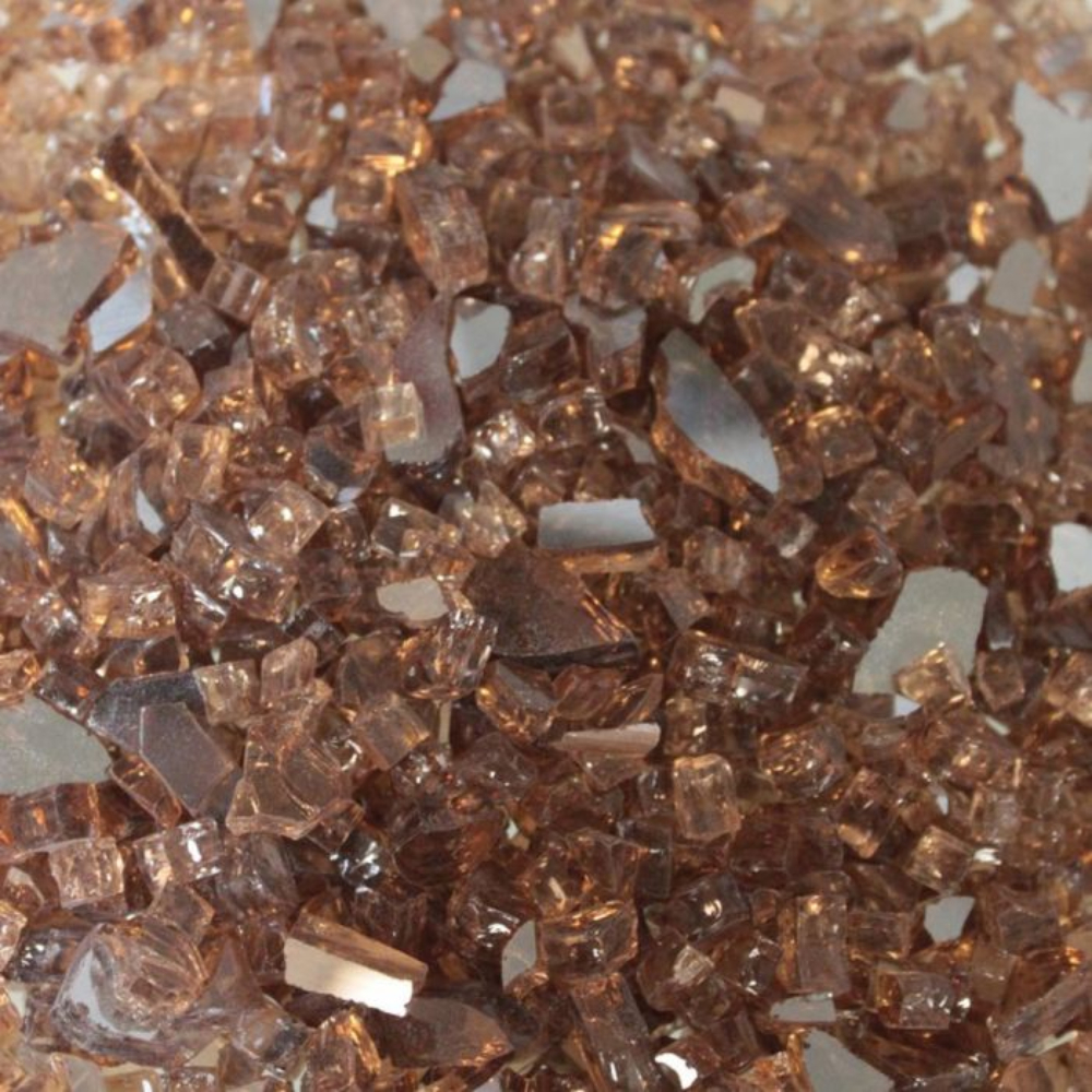 Empire DG1BCR Copper Reflective Crushed Glass