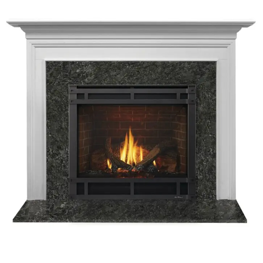 Monessen AFRDMPA Richland Flush Mantel, Primed MDF