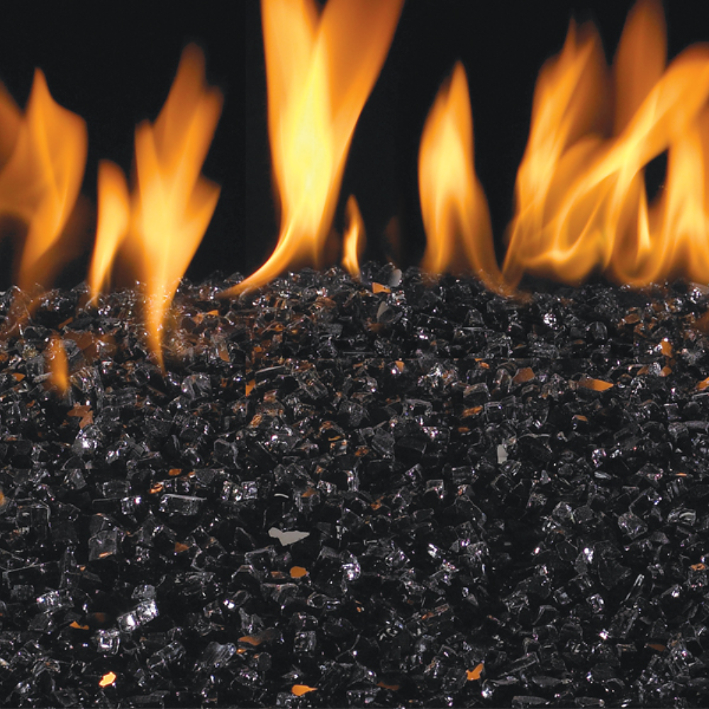 RealFyre GL-10J-B Glass-Black, Jar
