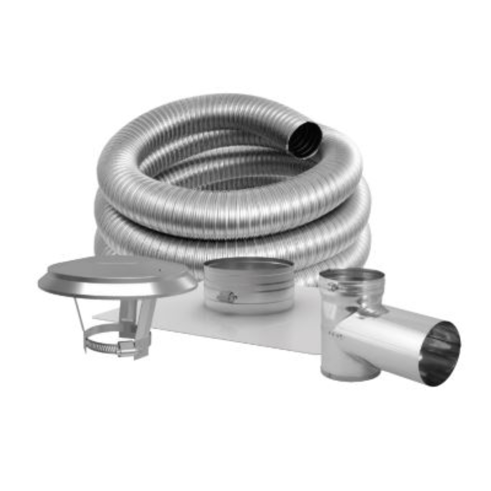 Duravent 3DFSW-25KT 3"DFSW-25KT ( includes: DFSS Top Plate, Cap, Tee w/Cap )