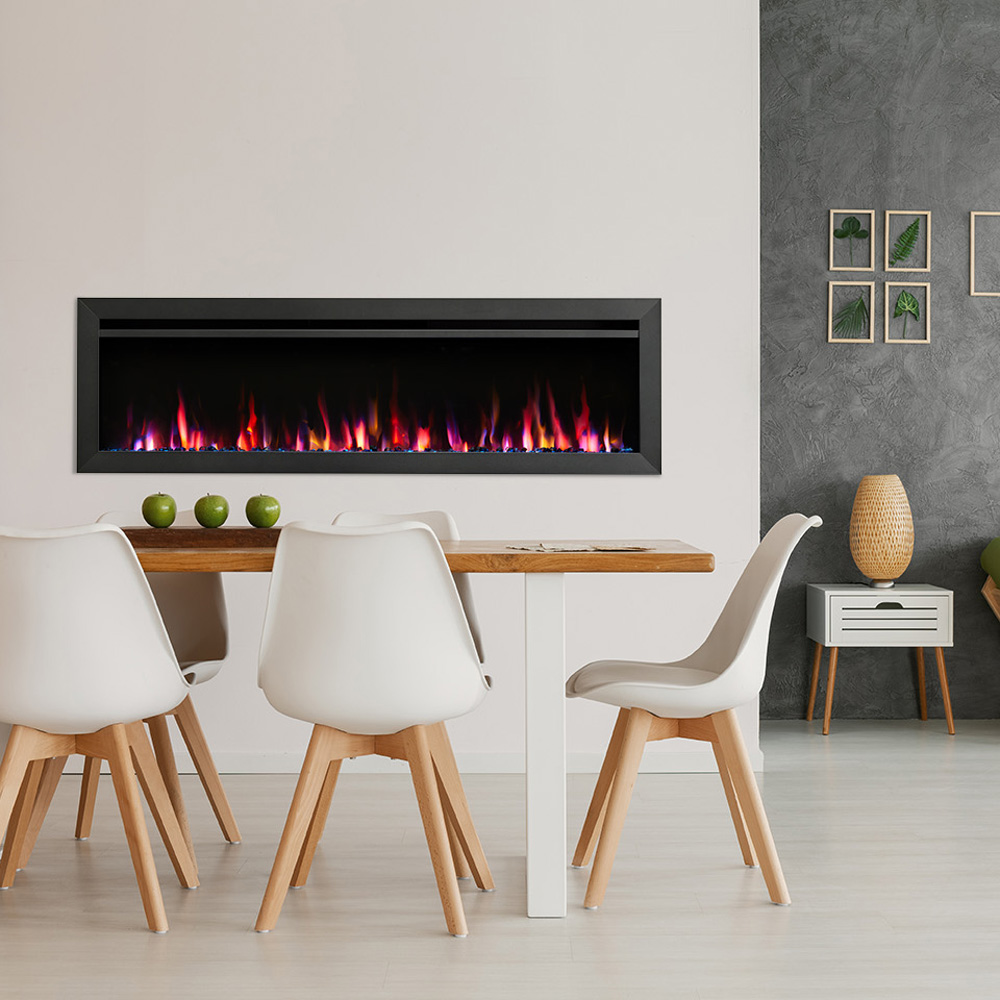 SimpliFire SF-ALLS60 Allusion 60" Slim Electric Fireplace