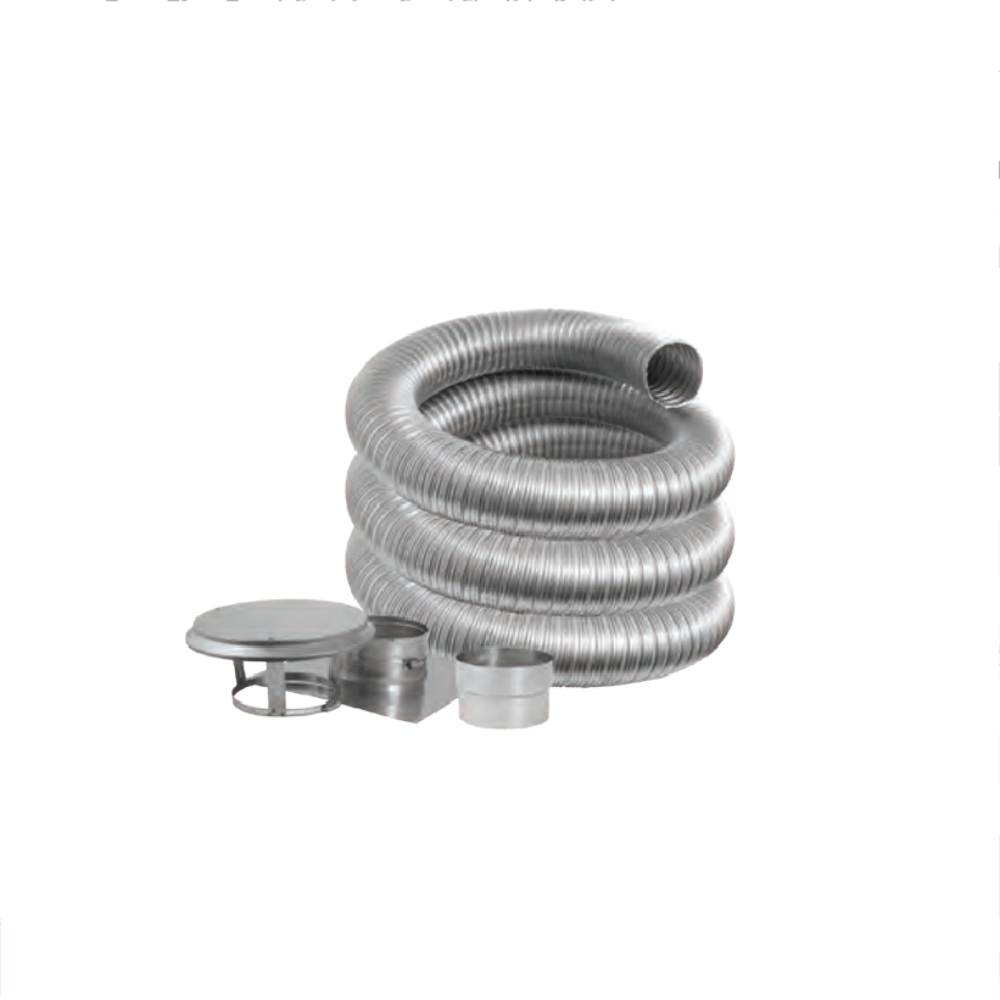 Duravent 3DFPRO-20VCK 3"DFPRO-20VCK(Includes: Top Plate with Welded Storm Collar, Cap DFSS Connector and DFPRO Length