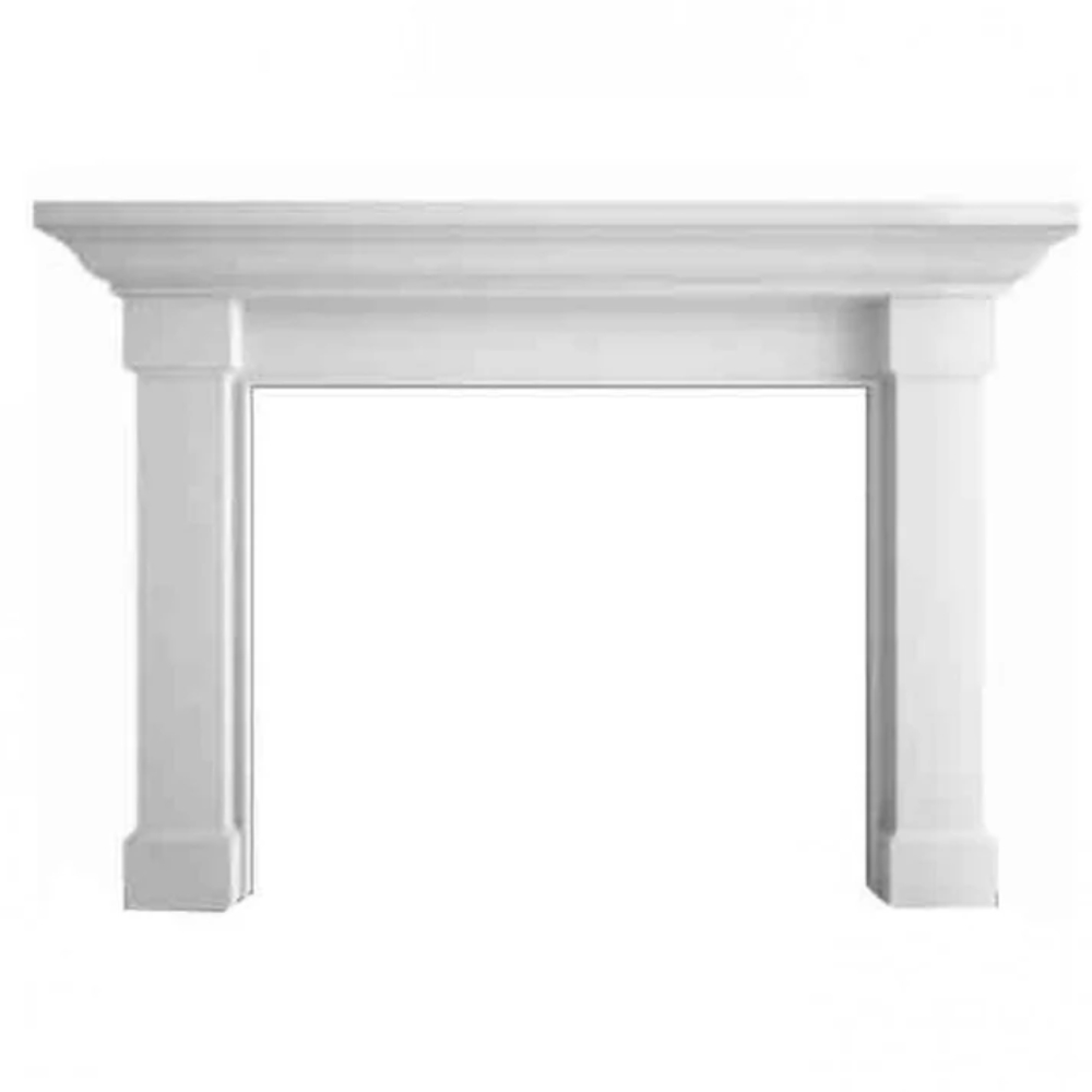 Monessen AFRHMPC Roxborough Flush Mantel, Primed MDF