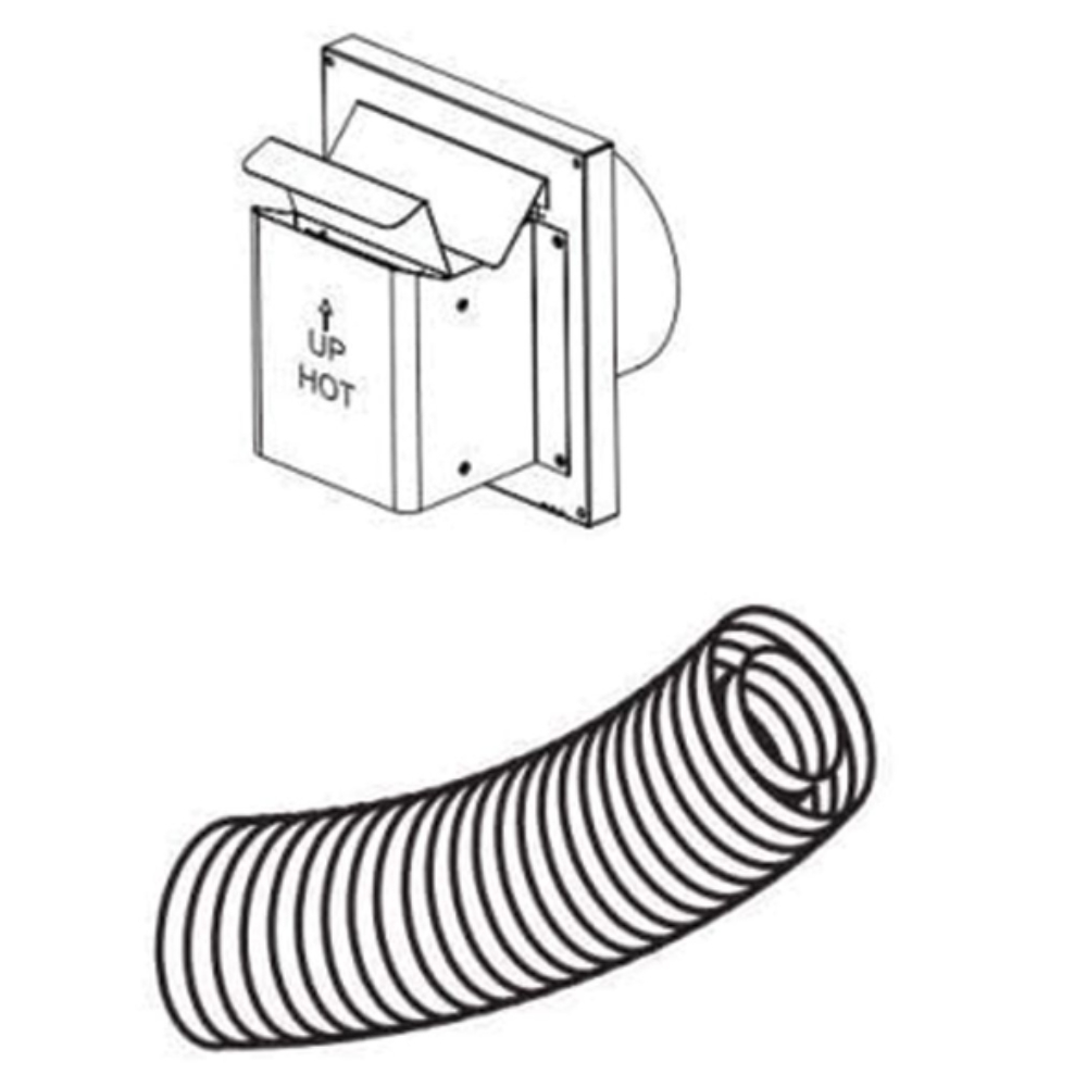 IHP Superior SFKIT48CT Flex Compact Term w 48" compressed vent F1802
