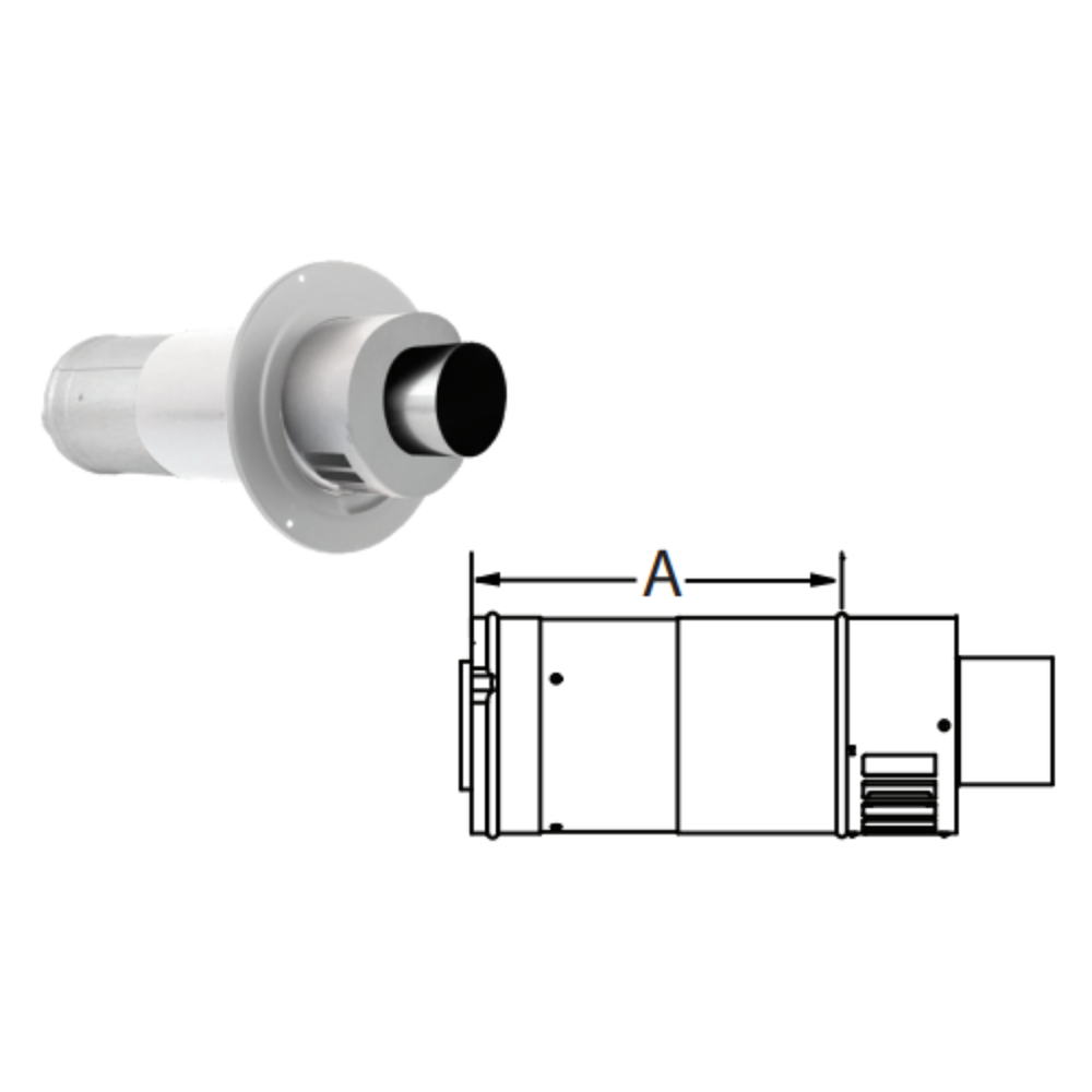 Duravent 35CVS-HCR Horizontal Cap