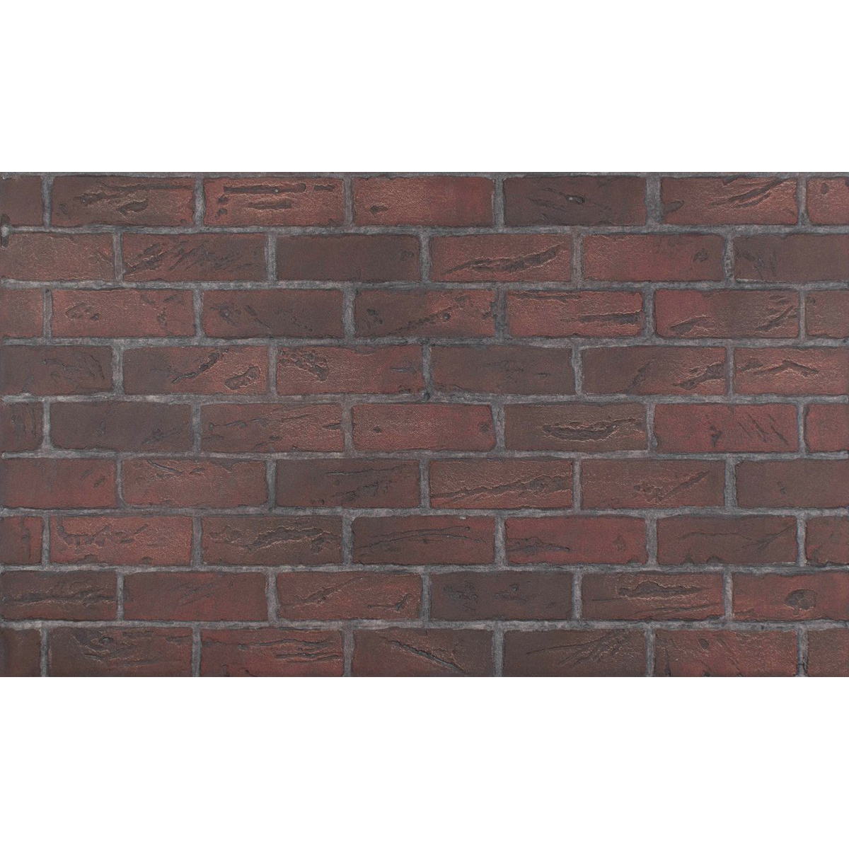 Enhance-a-Fire CH-OTR 4712 Horizontal 36” x 22” Old Town Red Clinker Brick 5/8” Thick Premium Fiber Panels 2-Set
