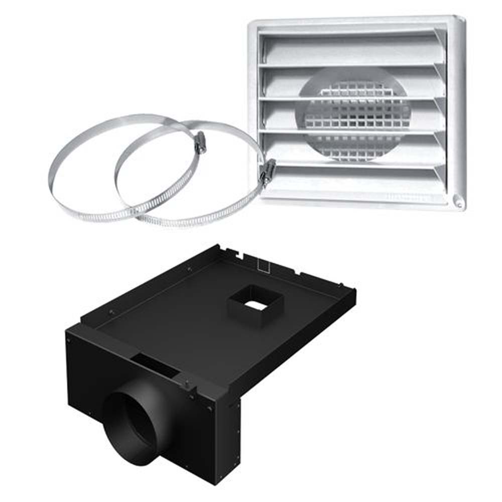Drolet AC01204 5"diameter Fresh Air Intake Kit For Wood Stove On Legs