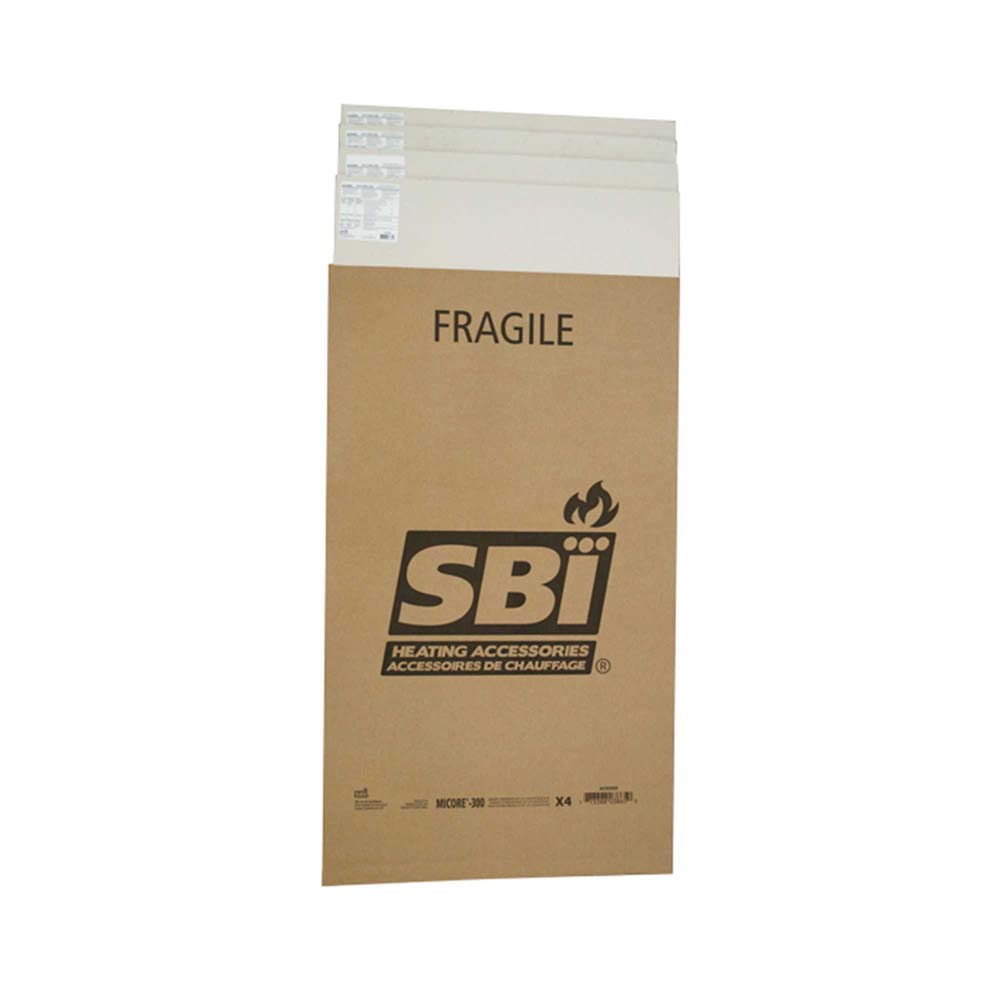 Drolet AC02565B 48" X 24" X 1/2" Micore 300 Mineral Fiber Boards (4 Units)