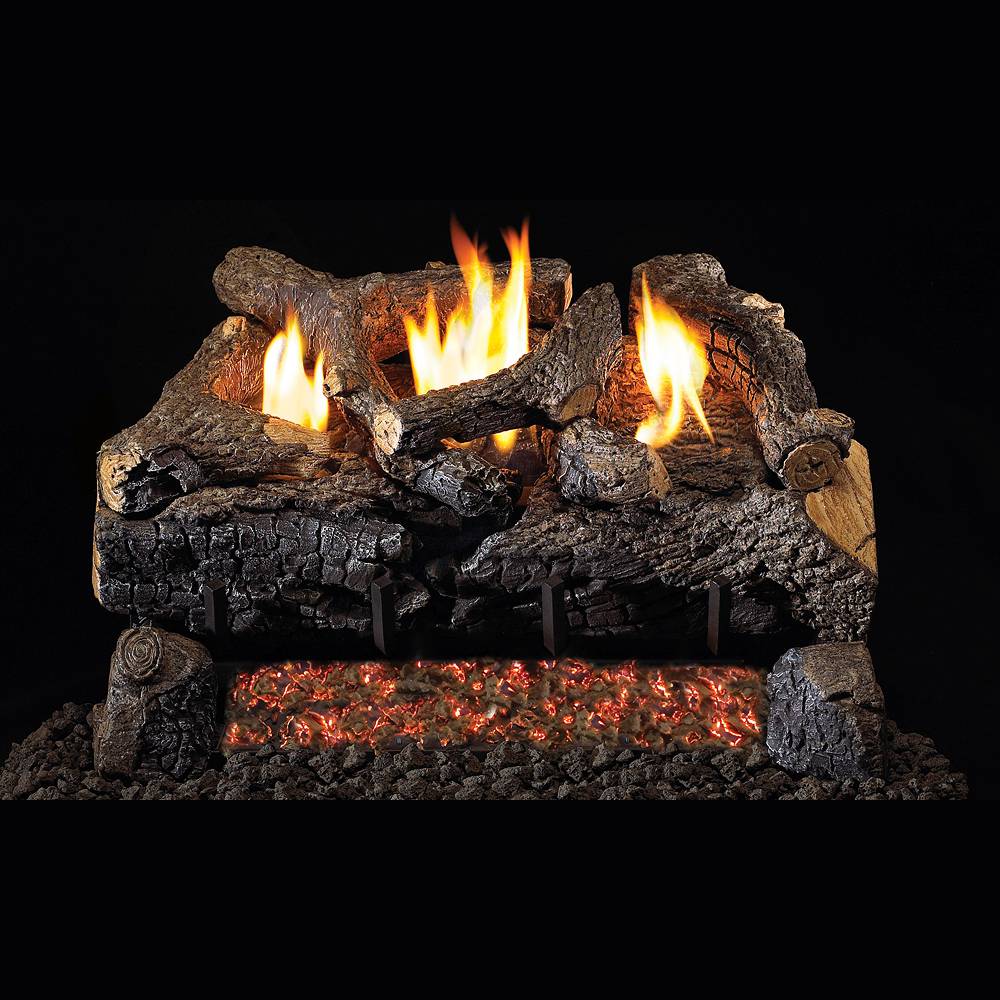 RealFyre EFV-16-18 16-18" Charred Northern Oak Log Set