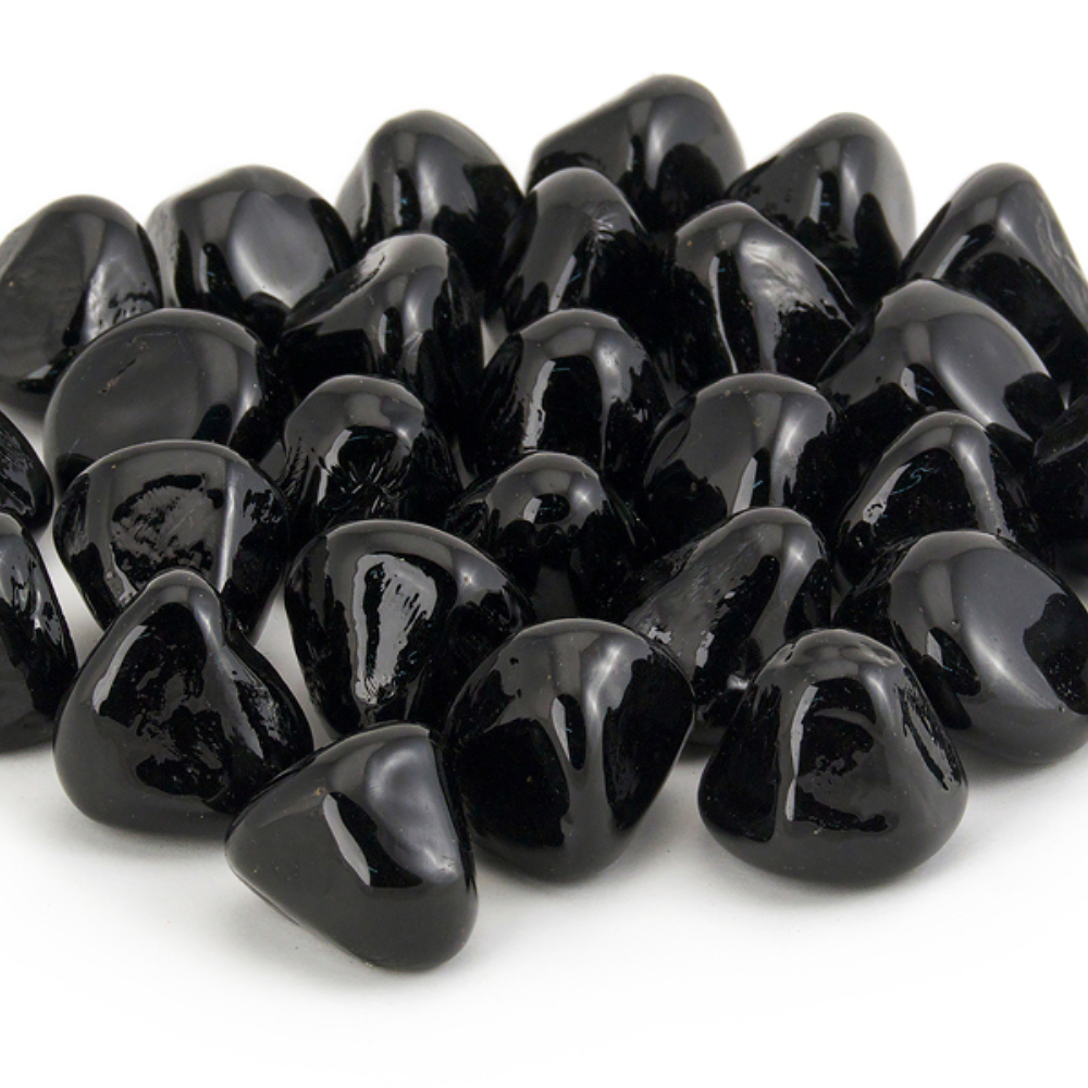 RealFyre GLD-10J-DB Dmnd Nuggets,Deep Blk Jar