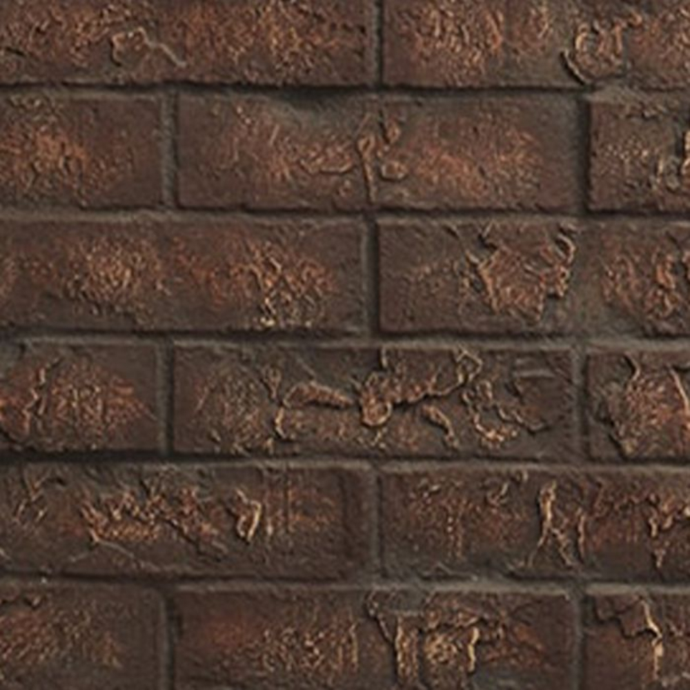 Majestic BRICK42CR Brick Interior Panels 42" Cottage Red