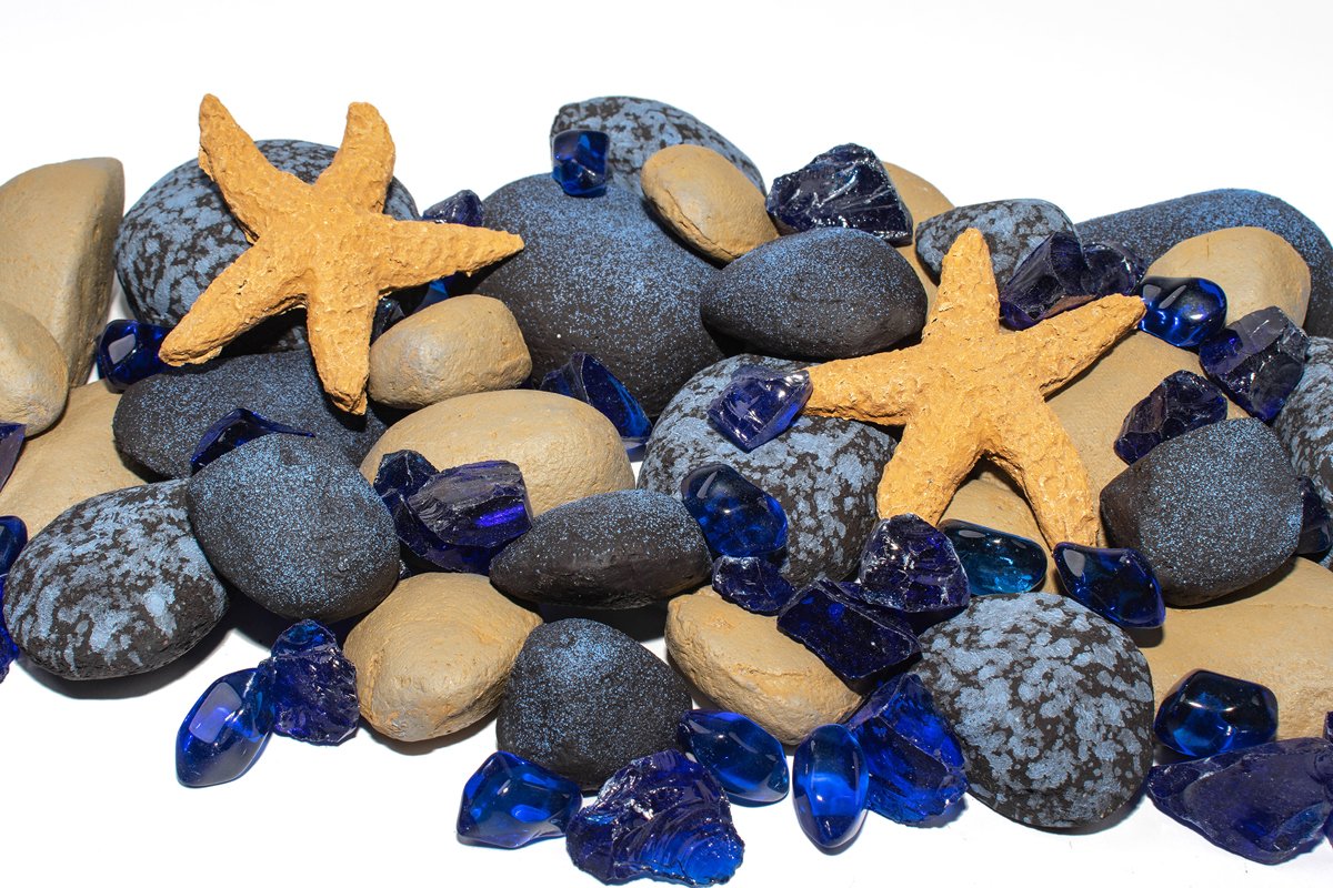 Enhance-a-Fire SL-MM 4250 Sapphire Lagoon Luxury Mixed Media Set