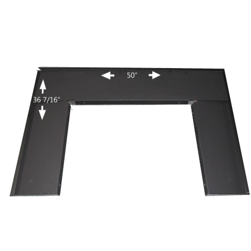 Buck Stove PAFP3412BLK Black Oversized Trim Kit for Model 34 Contemporary & 34 Manhattan