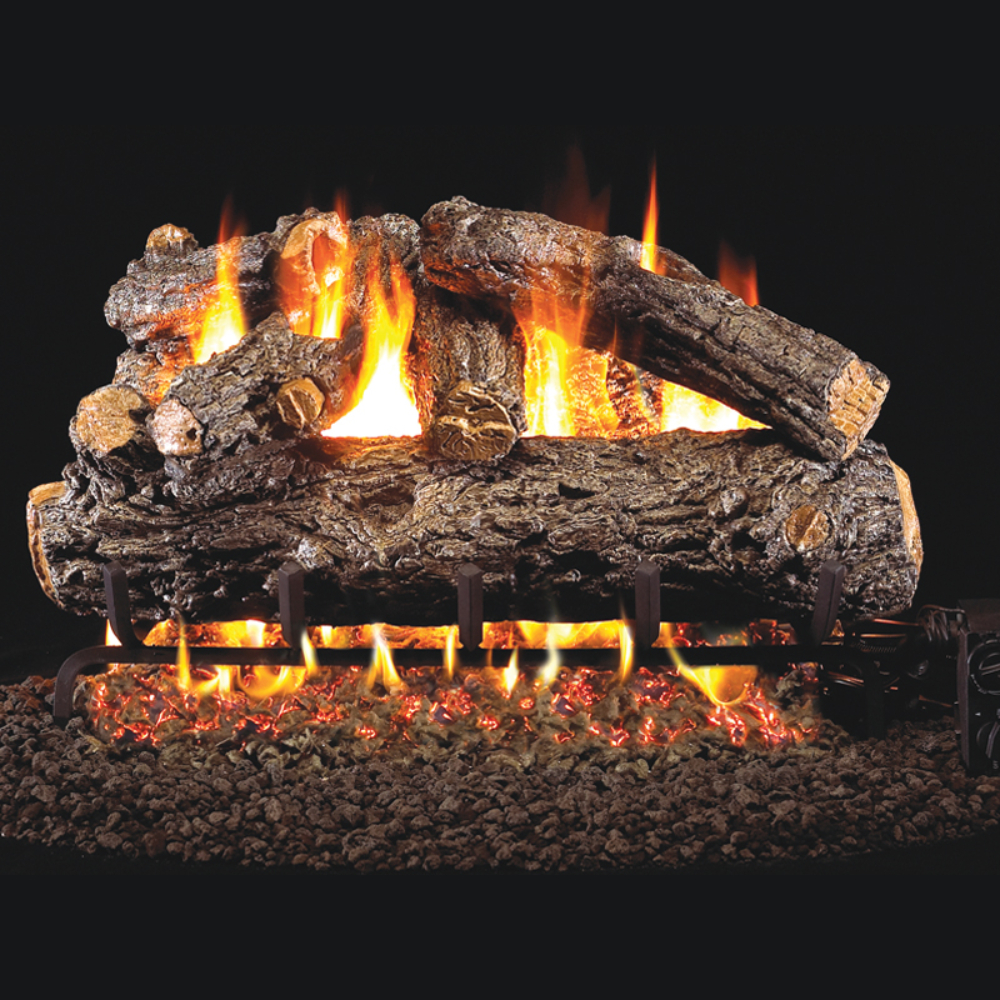 RealFyre HRD-16 16" Rustic Oak Designer Log set