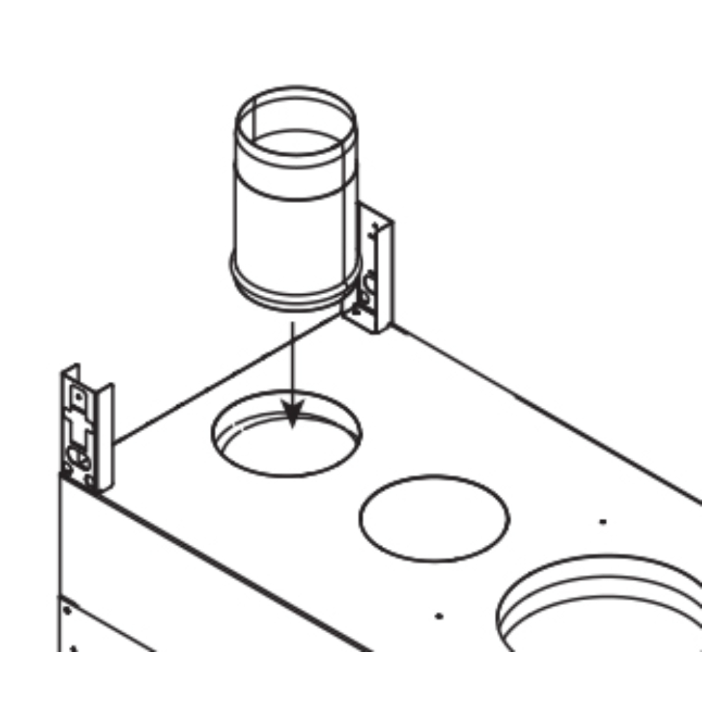 Majestic HZLIN-ADP Heat Zone adaptor