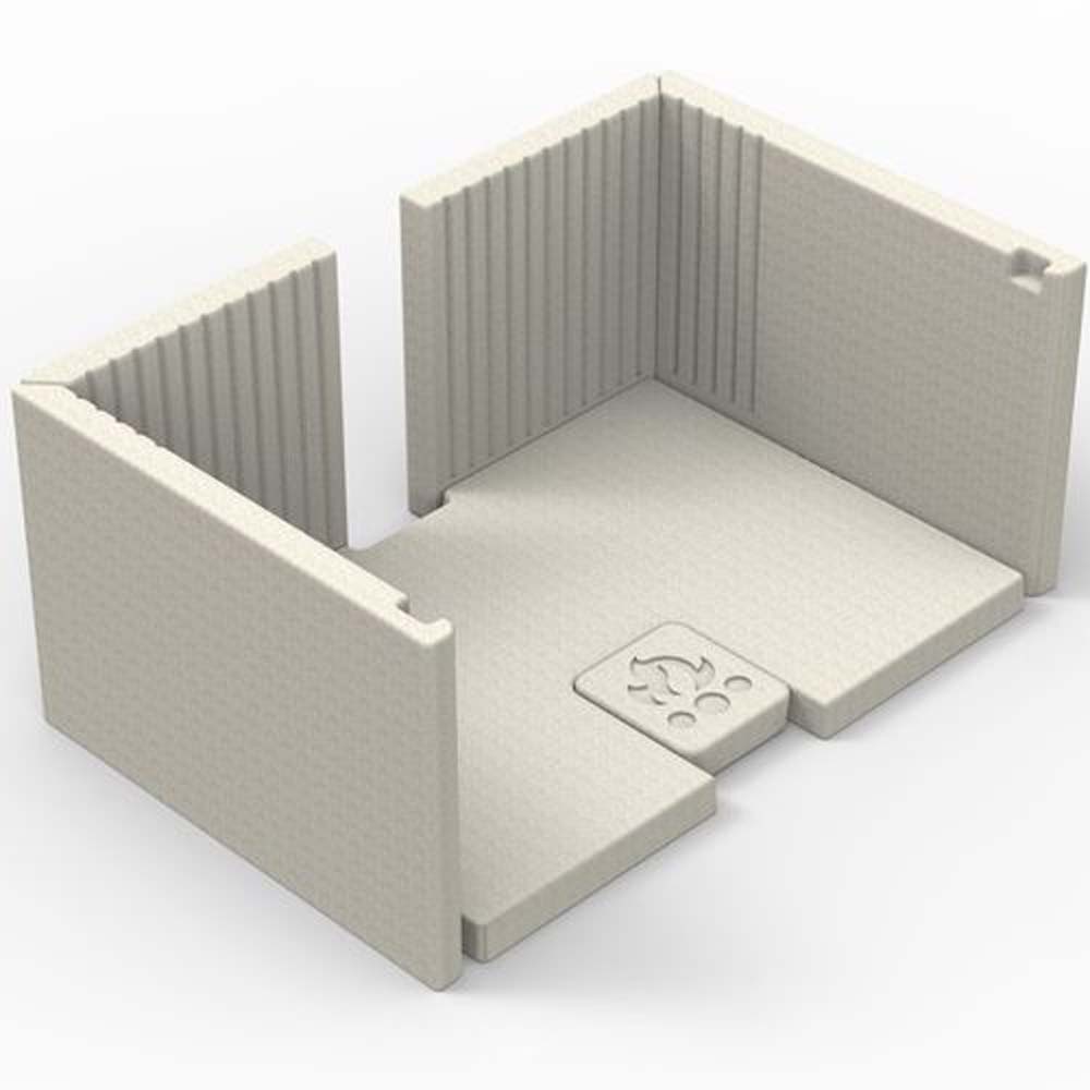 Drolet AC01237 Moulded Refractory Panels For Minimalist Base And Insert