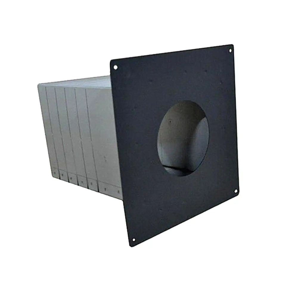 Drolet VOP0260 3" Pellet Black Wall Pass-Thru