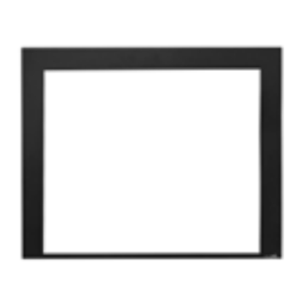 SimpliFire SF-EF30-BK Optional Black Front (34-5/16"W X 28-3/16"H) - Creates 2" Overhang To Cover Drywall Transitions