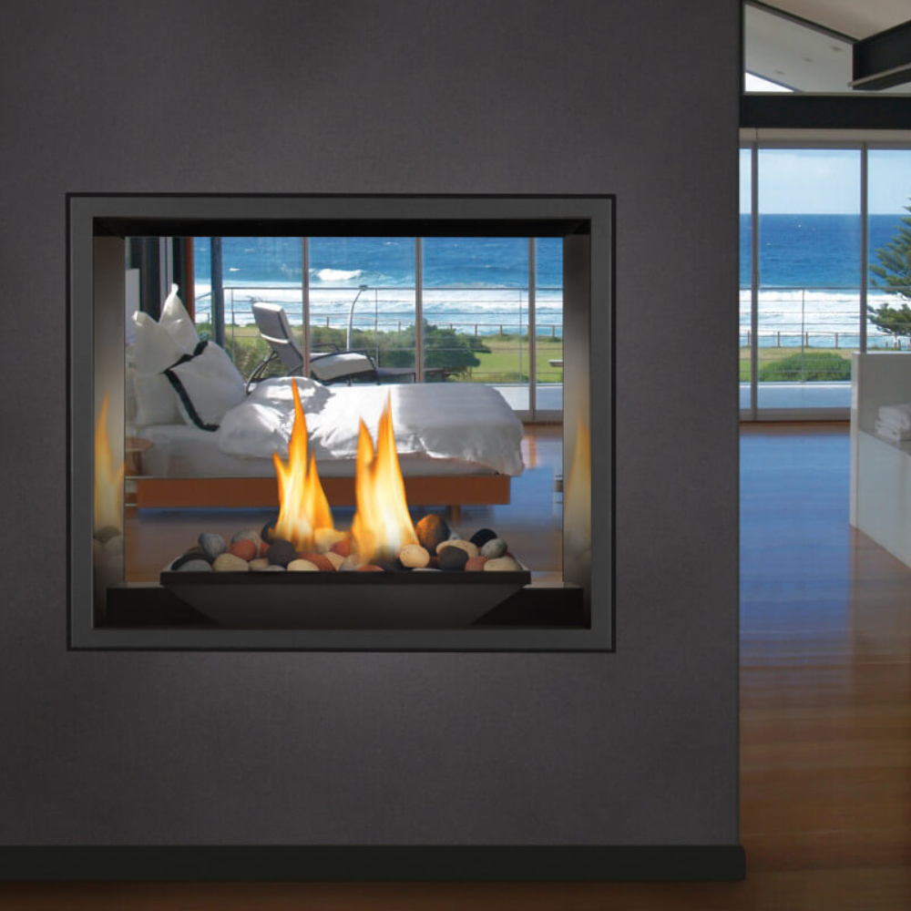 Napoleon HD81NT-1 High Definition 81" Direct Vent NG Fireplace with Electronic Ignition