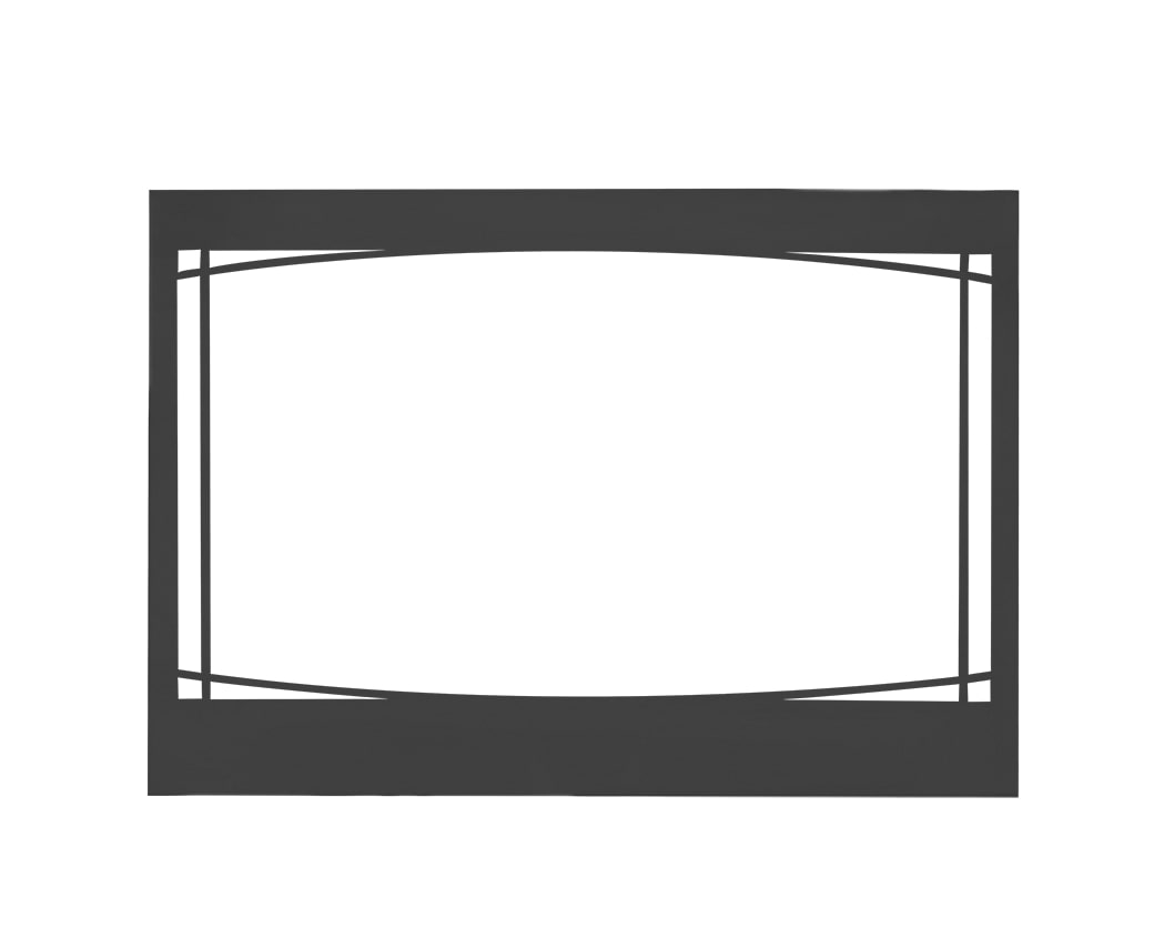 Napoleon Z46F Zen Decorative Safety Barrier, Black for Ascent 46