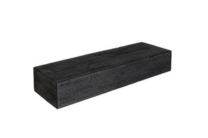 Lexington Hearth 7518 FS-2-LH-RC Flat Sawn Beam Roasted Chestnut 2’ Extension