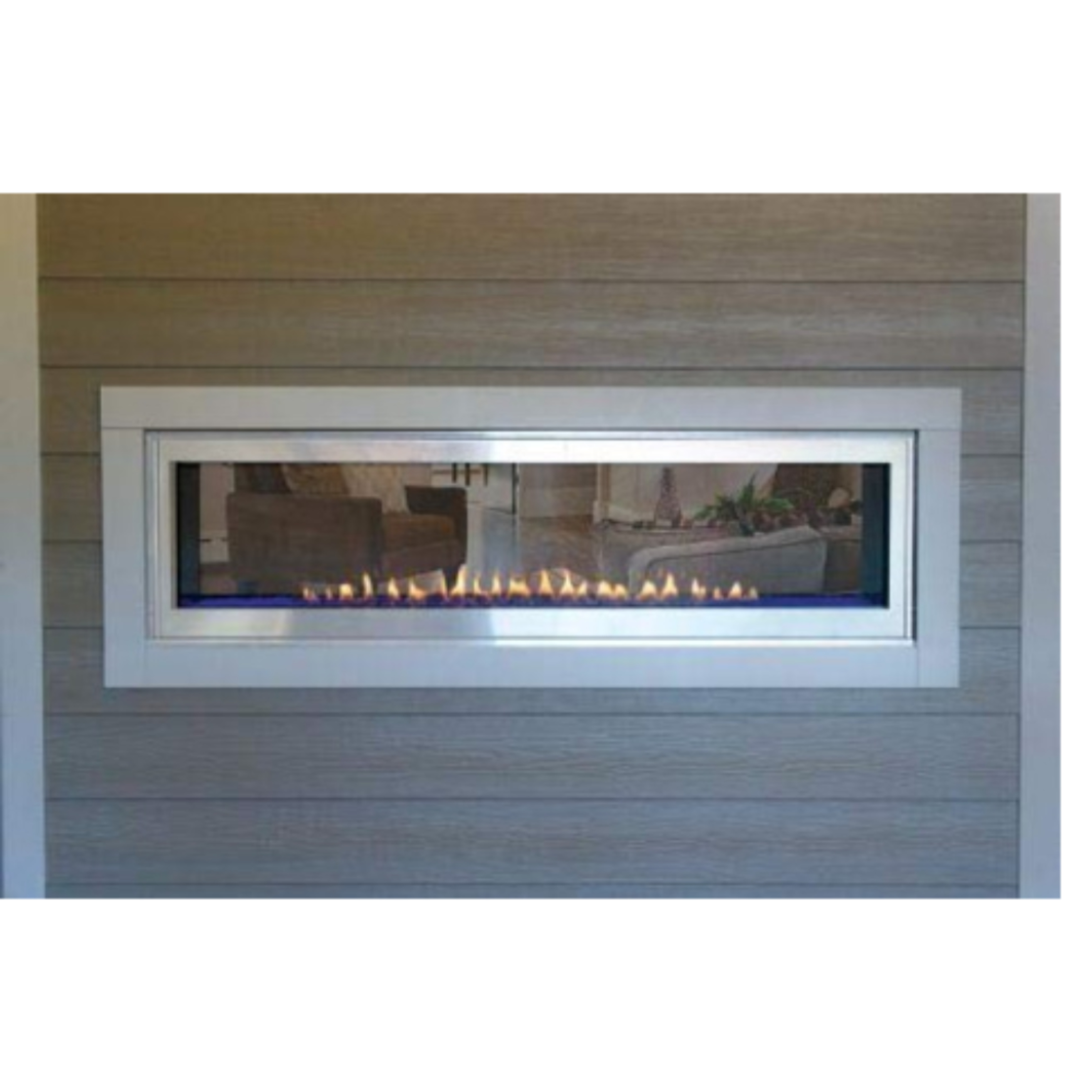 Empire DFEV60LSS Stainless Steel Frame with Glass Window