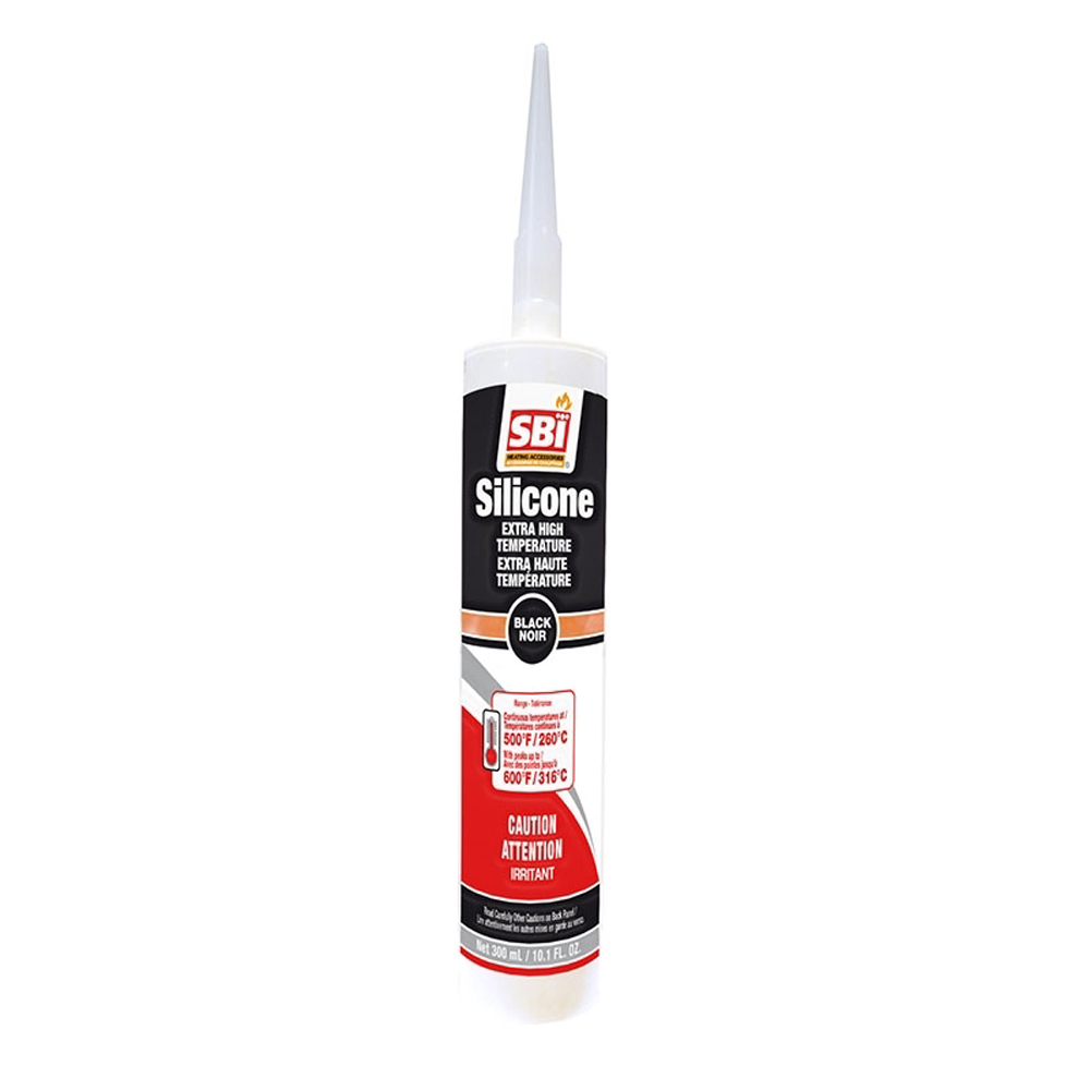 Osburn OA11443 High Temperature Black Silicone (300 Ml - 10.1 Fl.Oz.)