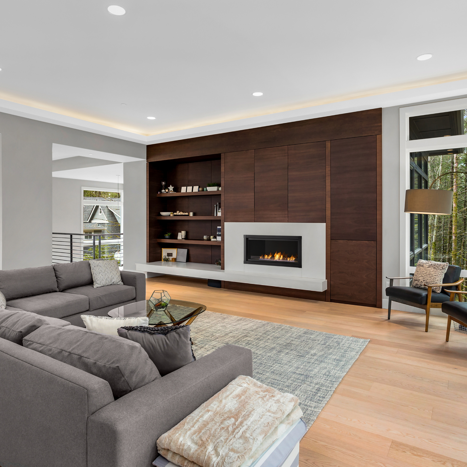 Monessen AVFL42NIP-RB Artisan 42" Vent Free Linear Fireplace w/ IPI Plus Natural Gas 24,500 BTUs Burmer