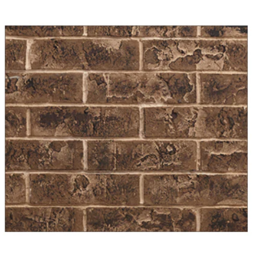 Majestic BRICKMI30TB Traditional 30" Brick Interior Panels Tavern Brown