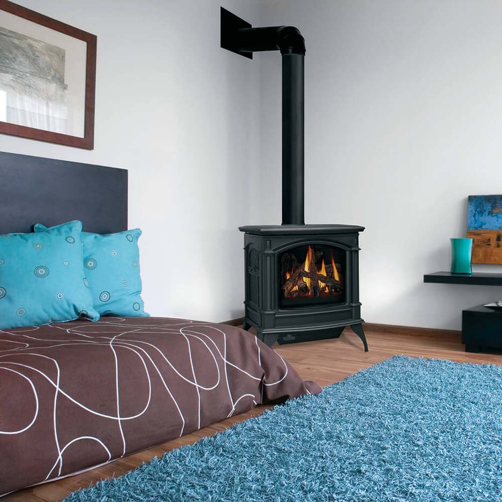 Napoleon GDS60-1NNSB Knightsbridge Direct Vent Natural Gas Stove w/Electronic Ignition Majolica Brown