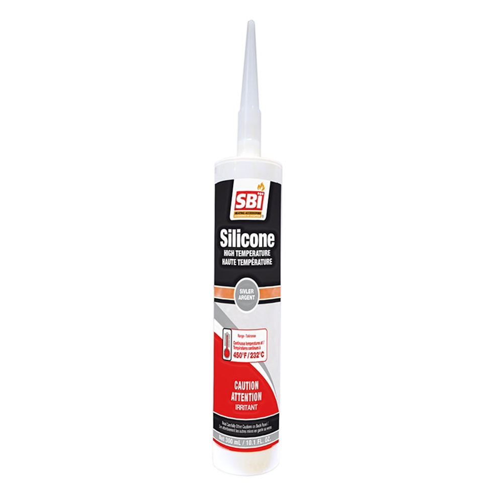 Osburn OA11305 High Temperature Silver Silicone (300 Ml- 10.1 Fl.Oz.)