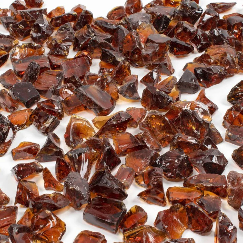 Enhance-a-Fire RI75-FG 4040 Rusty Iron 3/4” Recycled Crushed Glass