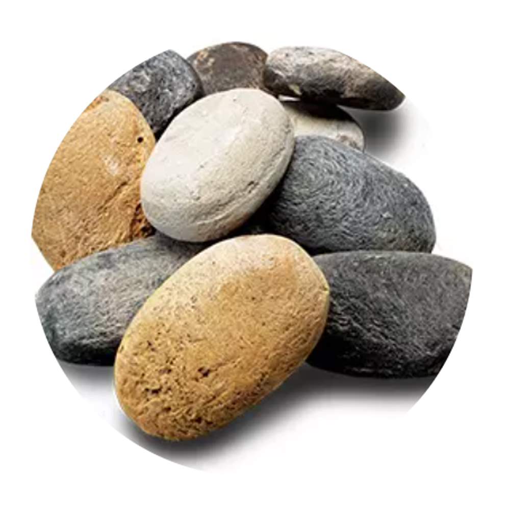 Majestic STONES-NATURAL Natural Stone bed material 1-Bag