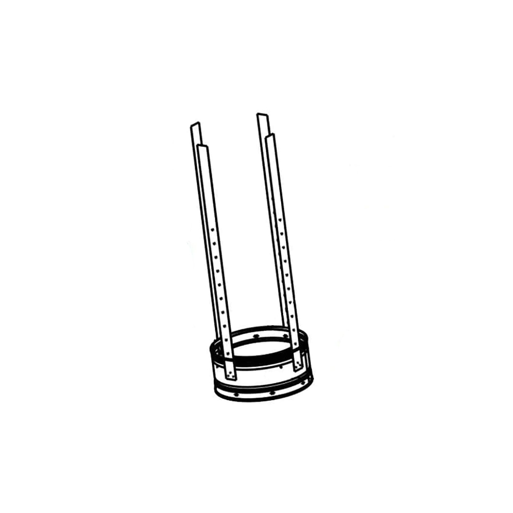 Majestic SL3 6" (200mm) flue support section
