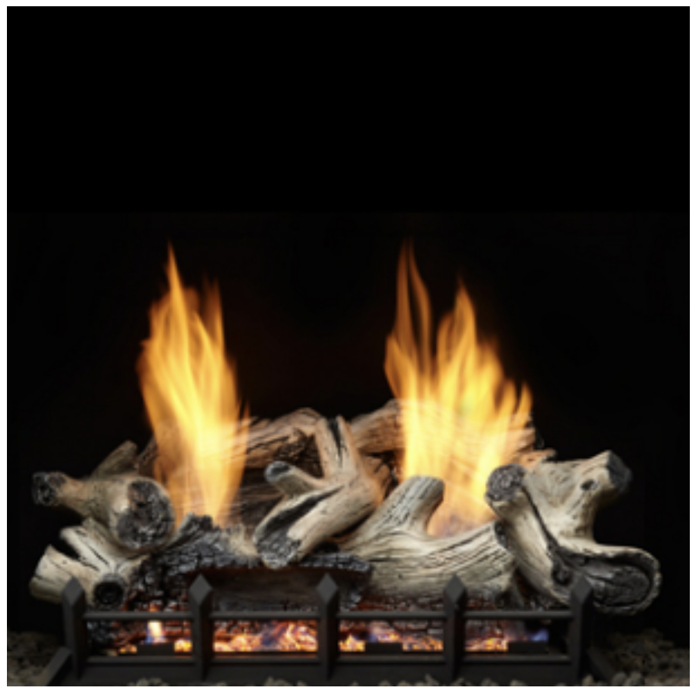 Monessen BC30-R 30" 6 piece Beachcomber Burncrete refractory Log set
