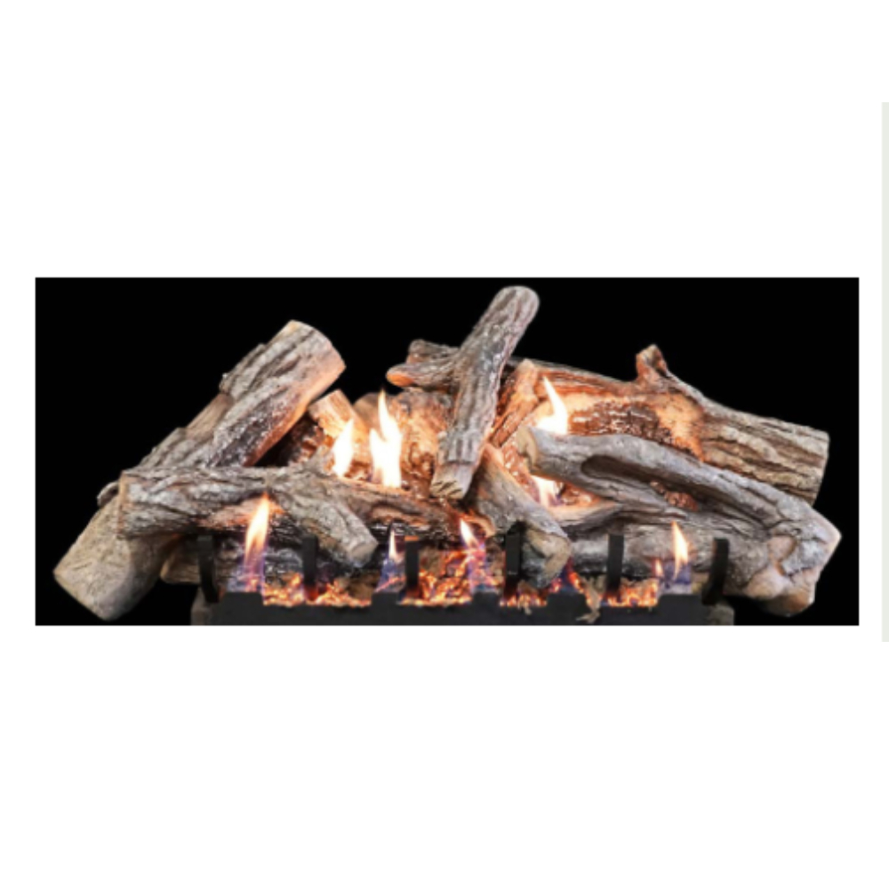 Empire LS30CT Fallen Timber Burncrete 8-piece 30-inch Log Set