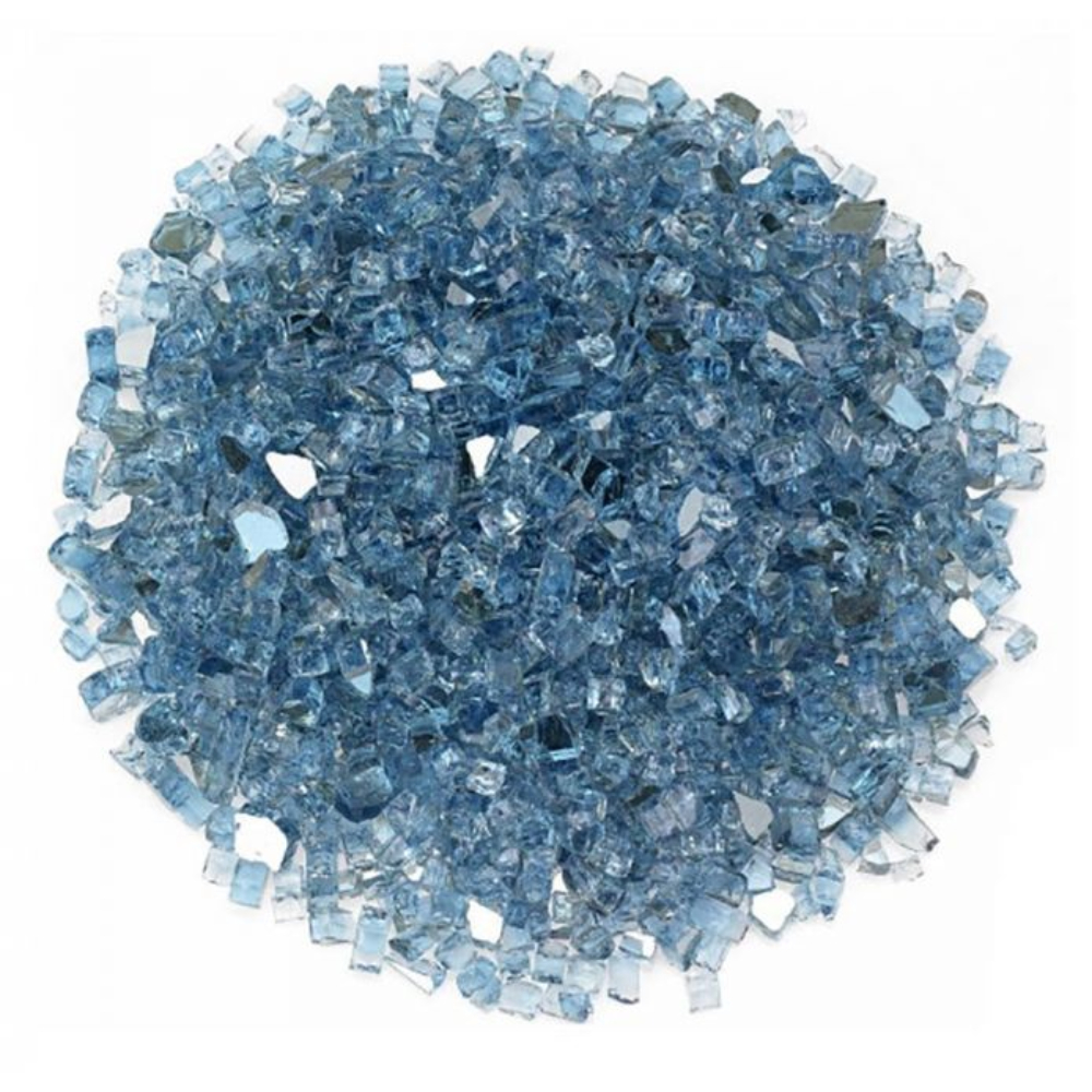 Monessen GKS Contemporary fireglass media--Sapphire. 2.25 lbs