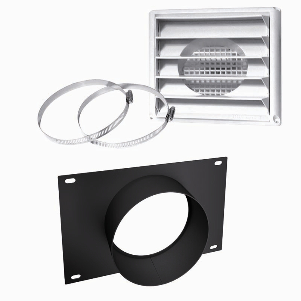 Osburn AC01336 5" Diameter Fresh Air Intake Kit For Wood Stove On Pedestal