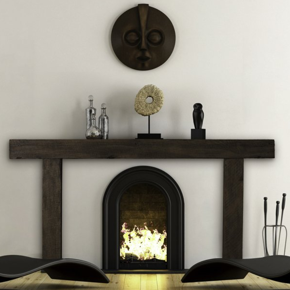 Lexington Hearth 7071 SUR-3-LH-MD Hitching Post Maduro 3 Pc. Mantel Kit