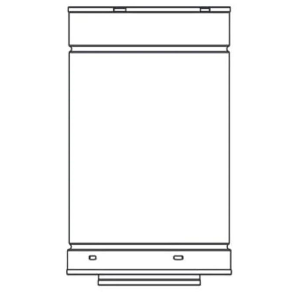 Majestic DVP12 12" (305mm) length of double wall