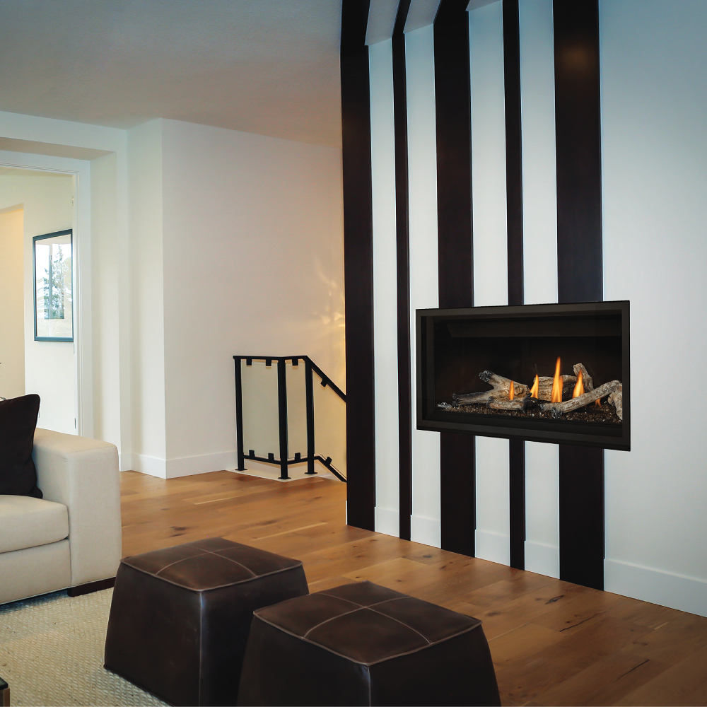 Napoleon BLP42NTE Ascent Linear Premium 42" Direct Vent Fireplace Nat-Gas w/Electronic Ignition