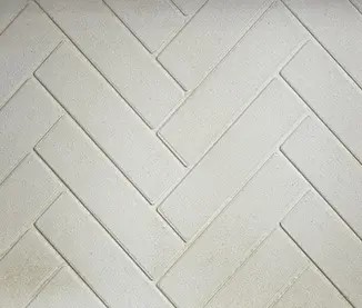 Majestic AMMHB36 Natural Gray Molded Brick Panels Herringbone
