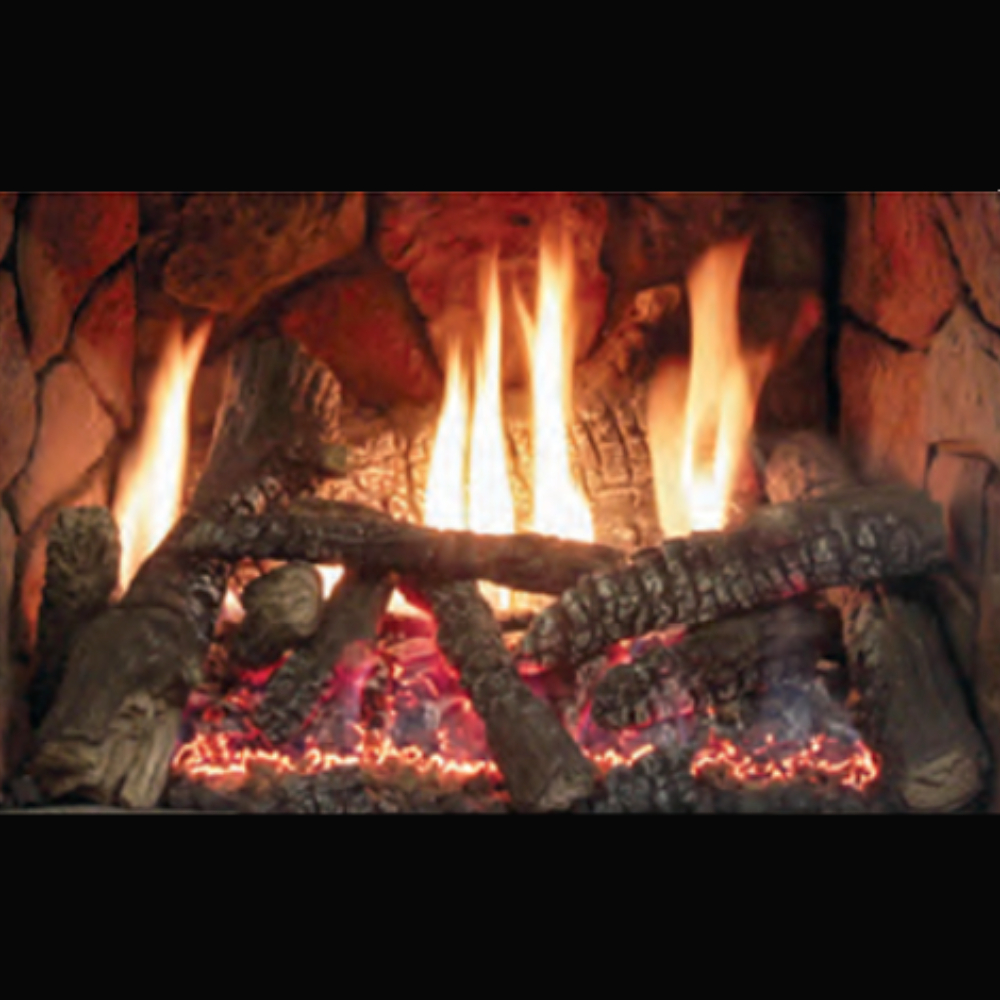 Empire LS35TINF Traditional Charred Ceramic Fiber Log Set