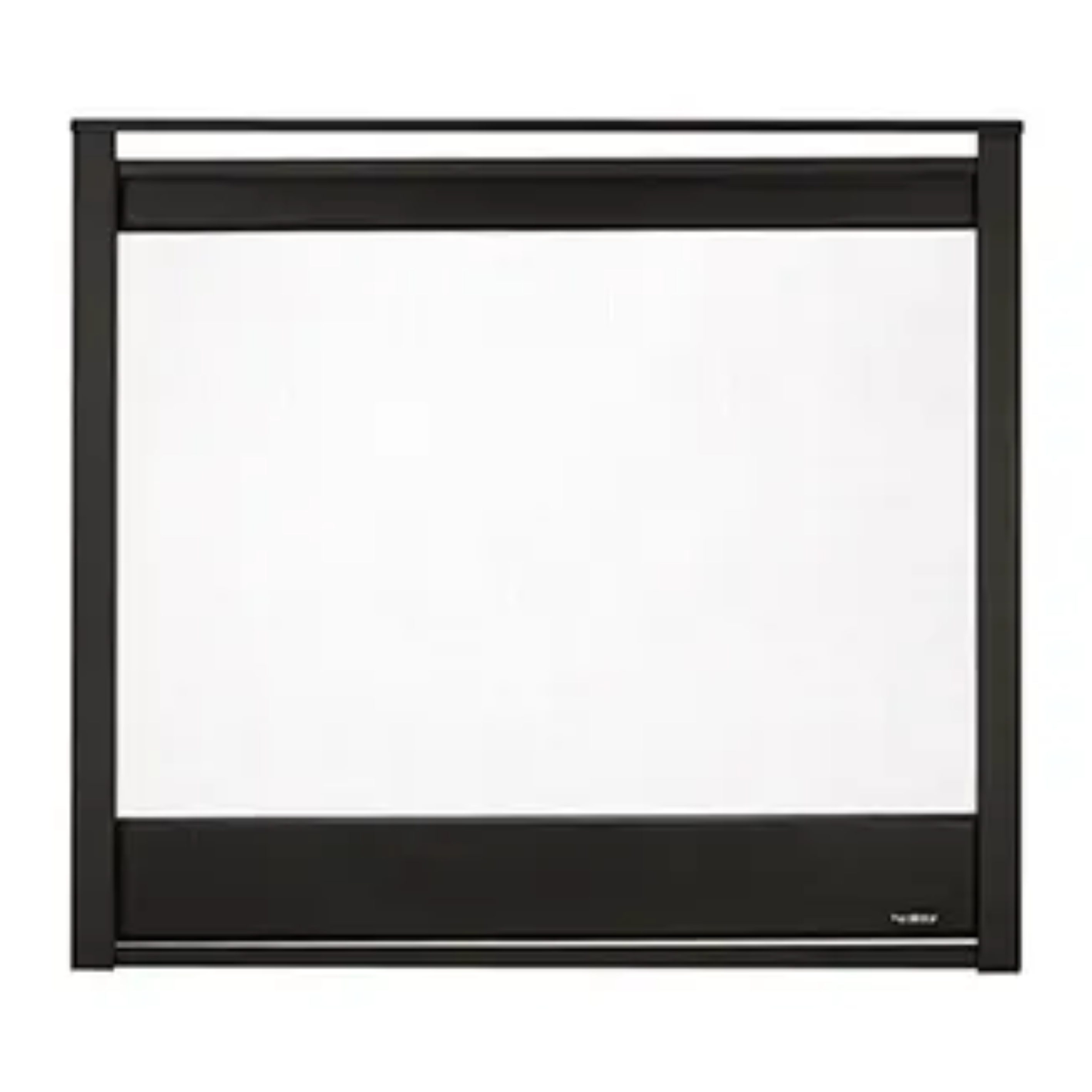 Majestic COREP-36BK Corner End Panel Firescreen Front Black