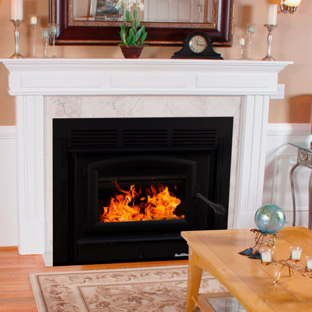 Buck Stove FPZC74 Model ZC74 Zero Clearance Non-catalytic Wood Stove Insert w/ Black Door